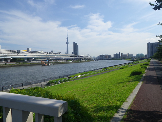 隅田川沿い
